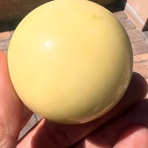 Glow in the dark sphere (man-made)